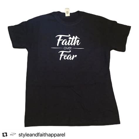 FAITH OVER FEAR T-SHIRT | Style & Faith Apparel USA