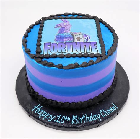 Fortnite Llama – Round Cake | C&C Candies