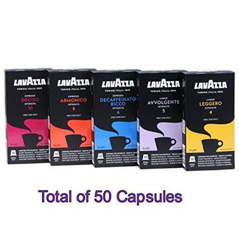 Lavazza Espresso Capsules Compatible With Nespresso Original Machines - All Variations For A ...