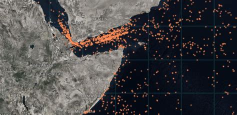 Somali Pirates Map