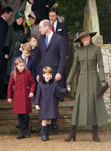 Kate Middleton - Christmas Day Morning Church Service at St Mary Magdalene Church in Sandringham ...