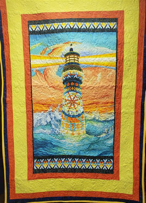 Lighthouse Quilt | Etsy