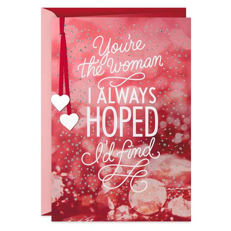 The Woman I Love Valentine's Day Card for Her - Greeting Cards - Hallmark