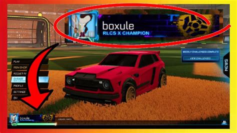 How to Get the RLCS X CHAMPION TITLE in Rocket League (Custom Banner!?!) - YouTube