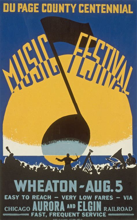 Vintage Music Festival Poster Free Stock Photo - Public Domain Pictures