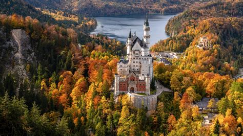 Neuschwanstein Castle Germany 4k Wallpaper