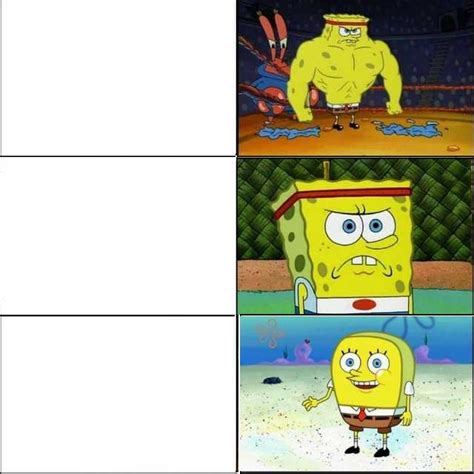 Spongebob muscle Blank Template - Imgflip