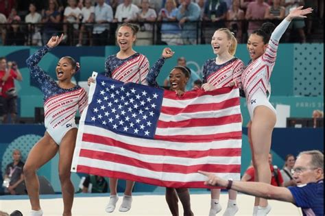 USA wins team gold as Simone Biles sets U.S. gymnastics record - UPI.com