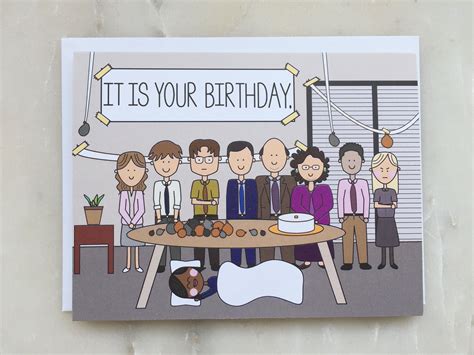 La tarjeta de cumpleaños de Office La tarjeta del programa de ...