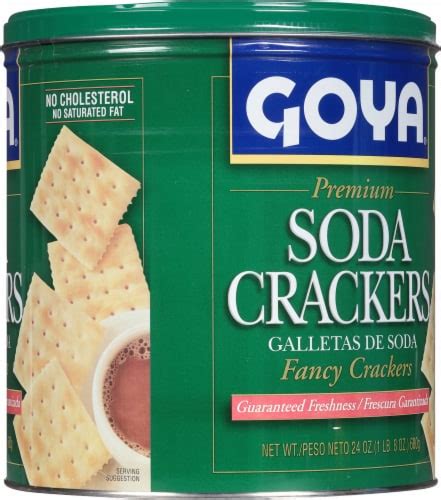 Goya® Premium Soda Crackers, 24 oz - Ralphs