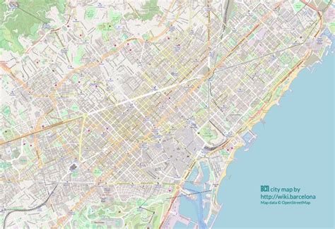 Barcelona maps | Wiki Barcelona