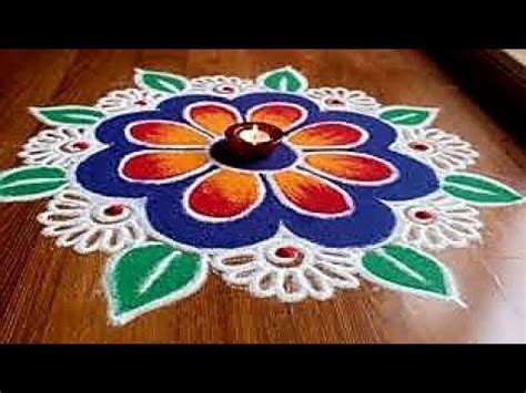 Rangoli Designs with Colours by Shital Daga, Easy and Simple Rangoli ...