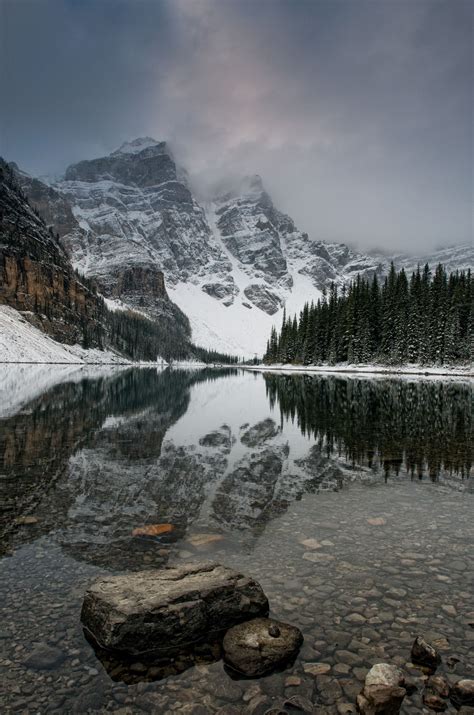 Snowy mountains