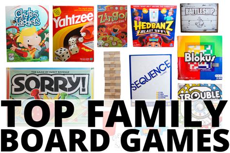 31 Top Family Board Games For Your Next Family Game Night