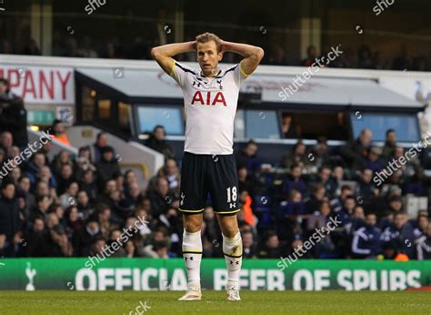 Harry Kane Tottenham Hotspur Hits Post Editorial Stock Photo - Stock ...