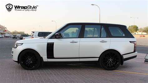 Range Rover Autobiography - White Pearl wrap | WrapStyle