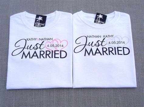 JUST MARRIED T-SHIRTS - LV Wedding Connection