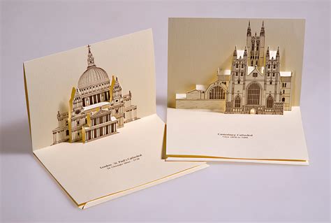 3D Popup Kirigami postcards :: Behance