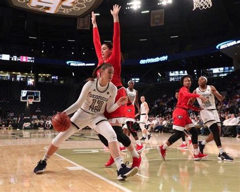 Georgia Tech women's basketball knocks off No. 14 Georgia Bulldogs ...