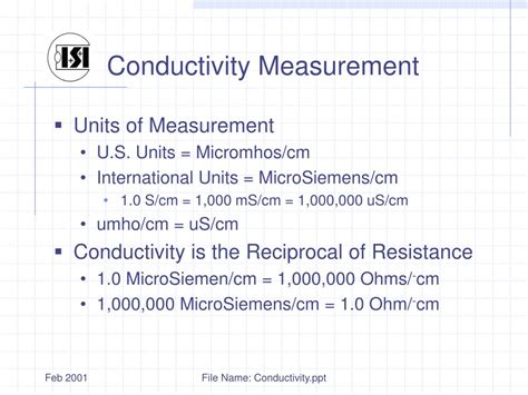 PPT - Conductivity Theory PowerPoint Presentation, free download - ID ...