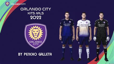 ORLANDO CITY KITS 2022 / MLS / PES 2021 / PS4 - YouTube