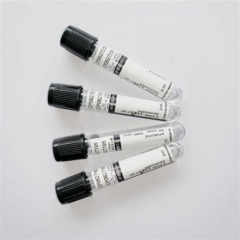 Blood Anticoagulation ESR Tube Whole Blood Collection Single Use