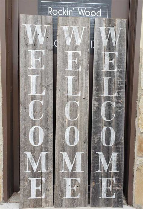 Large welcome signs, Go away, Welcome porch signs, Front porch decor ...