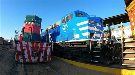 CabTour's Locomotives: CEFX 1043 GE AC4400CW - YouTube