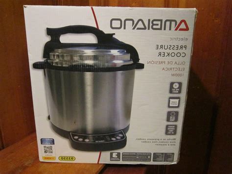 Ambiano Electric Digital 6 Qt Pressure Cooker Accessories