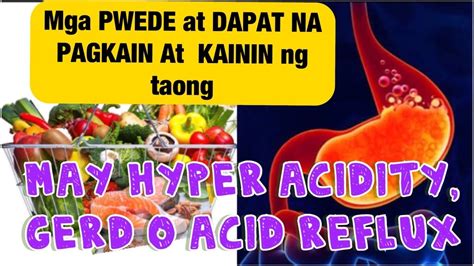 Mga Inumin Na Pwede Sa Acidic - magtimpla inumin