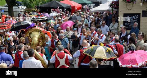 JAZZ FESTIVAL, UPTON UPON SEVERN, WORCESTERSHIRE, ENGLAND. UK Stock Photo - Alamy