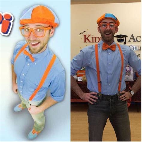 My Blippi Halloween Costume this year! : r/pics