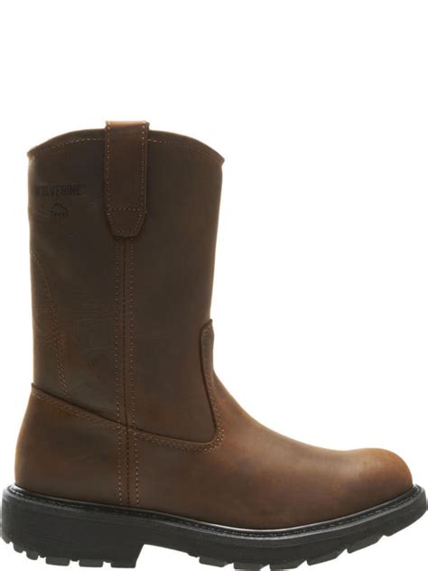 Shop Wolverine Mens Slip Resistant 10" Wellington Work Boot W04727 ...