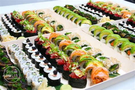 Gourmet Sushi Platter Delivery in London http://sushirolls.co.uk/sushi ...