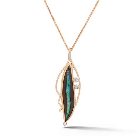 Boulder Opal Pendant IND1066 - deJonghe Original Jewelry