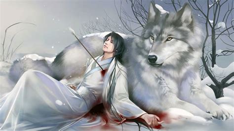 Japanese Mythical Creatures Wolf