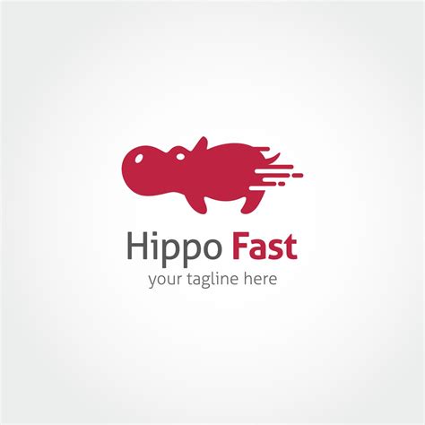 Hippo Design Template. Animal logo vector illustration 5379696 Vector Art at Vecteezy