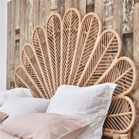 Daisy Natural Rattan Super King Bed Headboard – The Rattan Company