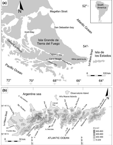 1 Location of Isla de los Estados | Download Scientific Diagram