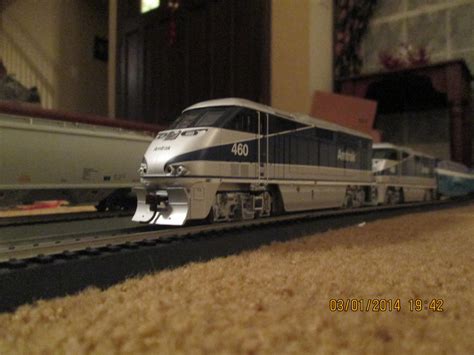 HO Scale Amtrak Surfliner F59PHI 460 and 456 by AmtrakSurfliner454 on DeviantArt