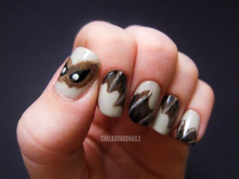 Bat Nails! | Chalkboard Nails | Nail Art Blog