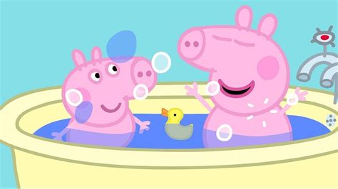 Peppa Pig English Episodes | Peppa Pig's Bath Time Peppa Pig Official Peppa Pig Ben and Holly ...