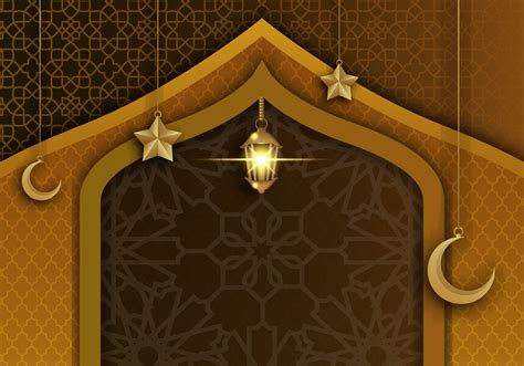 Islamic background for celebration greeting - Translation of text for Every year you are fine ...