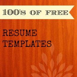 Best Free CV & Resume Templates - Resume Samples