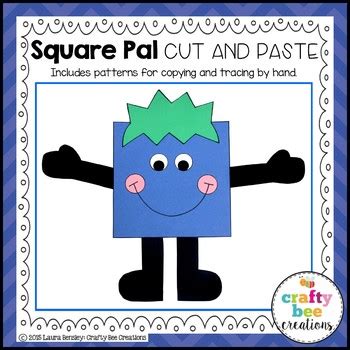 Shape Craft | Square Craft | 2D Shapes | Shape Activities | Shape Bulletin Board