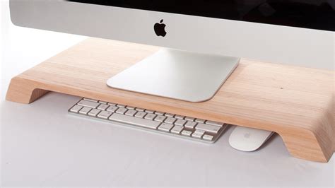 A Breathtakingly Simple Computer Stand That Helps Organize Your Desk | WIRED