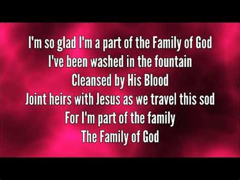 THE FAMILY OF GOD (INSTRUMENTAL WITH LYRICS) - YouTube