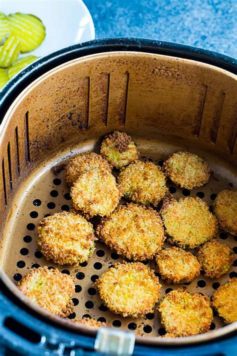 Air Fryer Fried Pickles - Skinny Southern Recipes