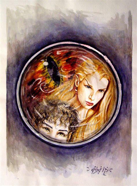 Galadriel's mirror by icy-maiden on DeviantArt