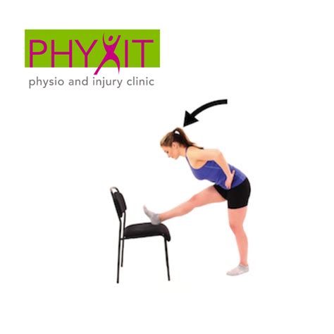 PHYXIT Physio and Injury Clinic | AT HOME EXERCISES: Standing Hamstring ...